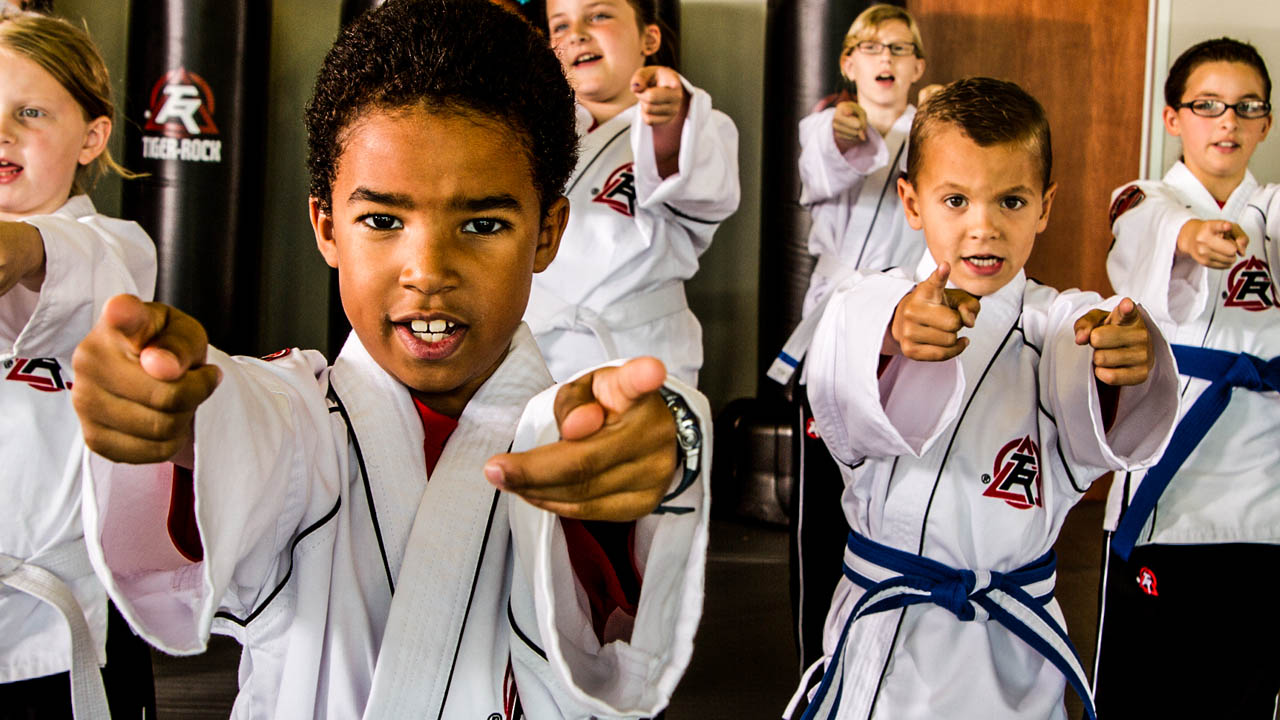 Holly Springs NC Kids Martial Arts Training Program at Tiger-Rock
